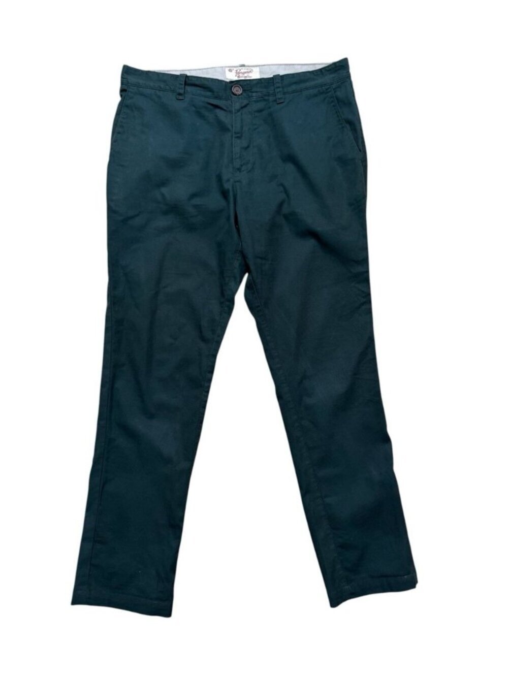 Original Penguin Men’s Chino Pants 34x32 Dark Green 100% Cotton